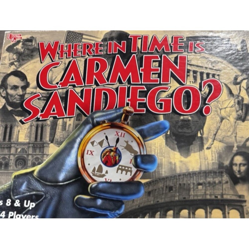 Where In Time Is Carmen Sandiego; the Mystery History Game Preowned